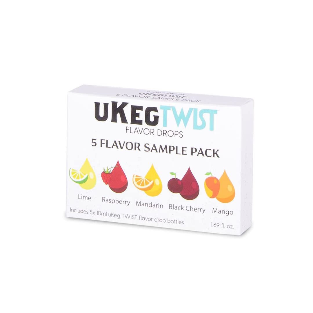 uKeg Twist Flavor Drops for Hard Seltzer Beverages