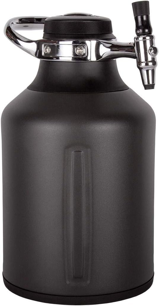 uKeg Go Carbonated Growler Beer Gift and Craft Beverage Dispenser