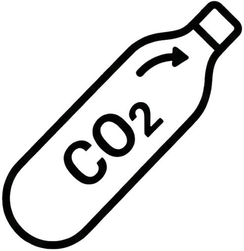 CO2 tank icon